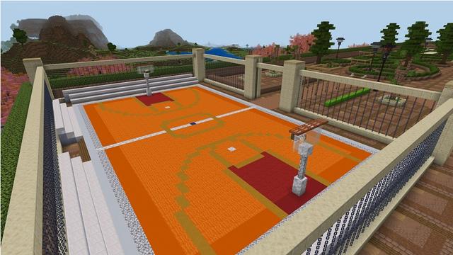 Screenshot of the Minecraft Bedrock Marketplace product Presidential Mansion created by Rainbow Theory.