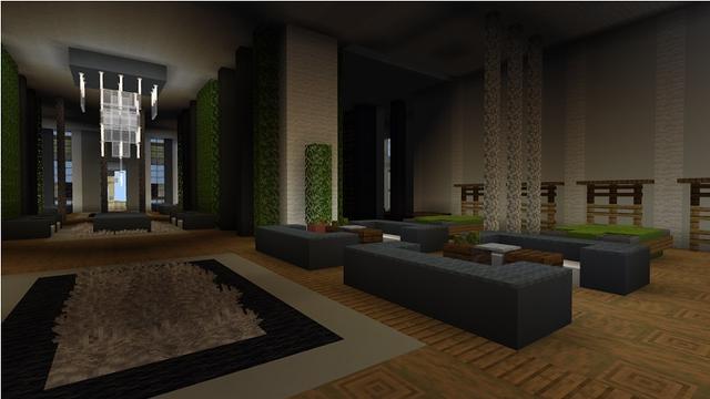 Screenshot of the Minecraft Bedrock Marketplace product Presidential Mansion created by Rainbow Theory.