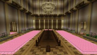 Screenshot of the Minecraft Bedrock Marketplace product Prinzessin Schloss created by Rainbow Theory.