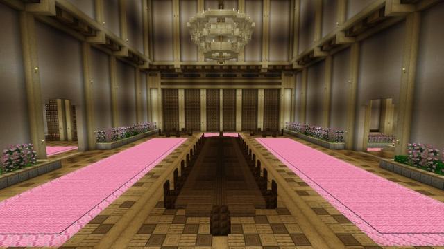 Screenshot of the Minecraft Bedrock Marketplace product Princess Castle created by Rainbow Theory.