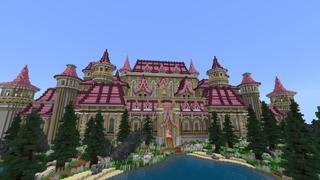 Screenshot of the Minecraft Bedrock Marketplace product Prinzessin Schloss created by Rainbow Theory.