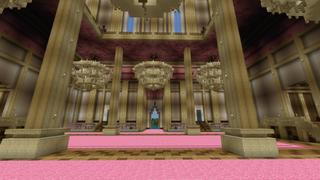 Screenshot of the Minecraft Bedrock Marketplace product Prinzessin Schloss created by Rainbow Theory.