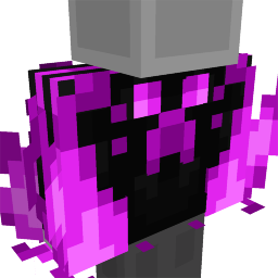 Thumbnail of the Minecraft Bedrock Marketplace product Purple Fire Creeper Hoodie created by Rainbow Theory.