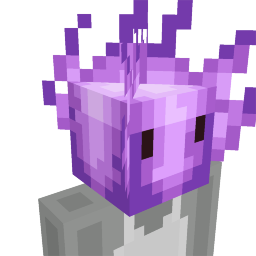 Thumbnail of the Minecraft Bedrock Marketplace product Purple Fire Head created by Rainbow Theory.
