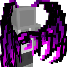 Thumbnail of the Minecraft Bedrock Marketplace product Purple Fire Wings created by Rainbow Theory.