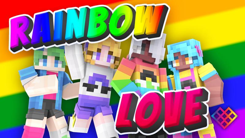 Rainbow Love by Rainbow Theory | CHUNK - Minecraft Bedrock Marketplace ...