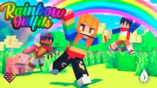 Thumbnail of the Minecraft Bedrock Marketplace product Rainbow Outfits created by Rainbow Theory.