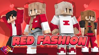 Thumbnail of the Minecraft Bedrock Marketplace product Red Fashion created by Rainbow Theory.