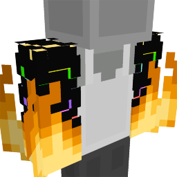 Thumbnail of the Minecraft Bedrock Marketplace product RGB Matrix Fire Arms created by Rainbow Theory.
