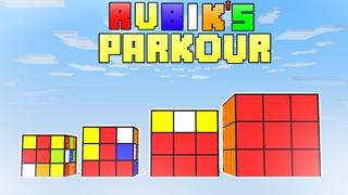 Thumbnail of the Minecraft Bedrock Marketplace product Rubiks Parkour created by Rainbow Theory.