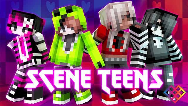 Thumbnail of the Minecraft Bedrock Marketplace product Scene Teens created by Rainbow Theory.