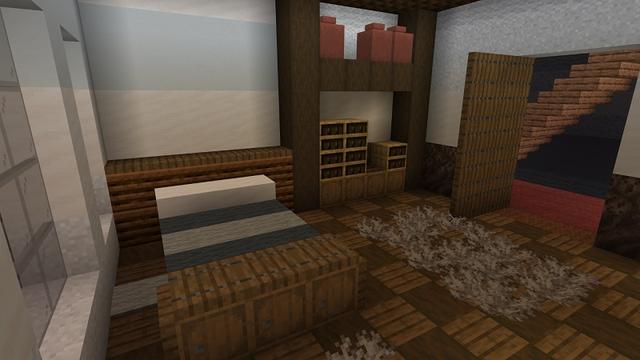 Screenshot of the Minecraft Bedrock Marketplace product Seaville created by Rainbow Theory.
