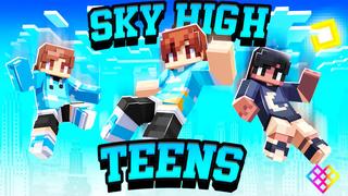 Thumbnail of the Minecraft Bedrock Marketplace product Sky High Teens created by Rainbow Theory.