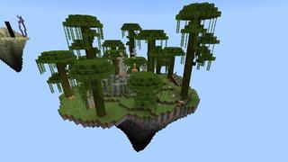 Screenshot of the Minecraft Bedrock Marketplace product Skyblock Trades created by Rainbow Theory.