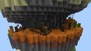 Screenshot of the Minecraft Bedrock Marketplace product Spiral Parkour created by Rainbow Theory.