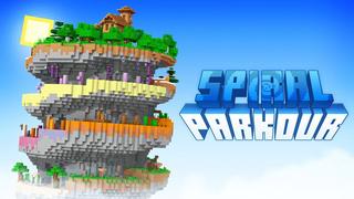 Thumbnail of the Minecraft Bedrock Marketplace product Spiral Parkour created by Rainbow Theory.