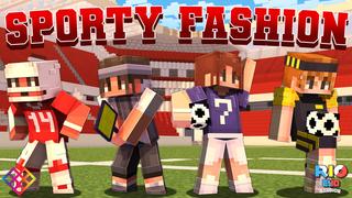 Thumbnail of the Minecraft Bedrock Marketplace product Sporty Fashion created by Rainbow Theory.