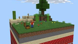 Screenshot of the Minecraft Bedrock Marketplace product Stacked Layers created by Rainbow Theory.