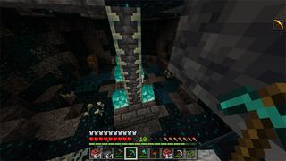 Screenshot of the Minecraft Bedrock Marketplace product Stacked Layers created by Rainbow Theory.