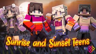 Thumbnail of the Minecraft Bedrock Marketplace product Sunrise and Sunset Teens created by Rainbow Theory.