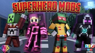 Thumbnail of the Minecraft Bedrock Marketplace product Superhero Mobs created by Rainbow Theory.