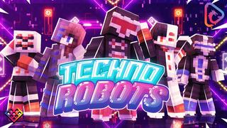 Thumbnail of the Minecraft Bedrock Marketplace product Techno Robots created by Rainbow Theory.