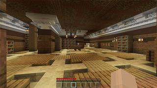 Screenshot of the Minecraft Bedrock Marketplace product The Safest Mansion created by Rainbow Theory.