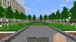 Screenshot of the Minecraft Bedrock Marketplace product The Safest Mansion created by Rainbow Theory.