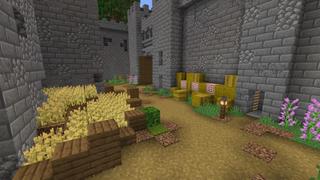 Screenshot of the Minecraft Bedrock Marketplace product Treasure Castle created by Rainbow Theory.