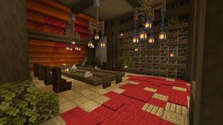 Screenshot of the Minecraft Bedrock Marketplace product Treasure Mansion created by Rainbow Theory.