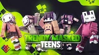 Thumbnail of the Minecraft Bedrock Marketplace product Trendy Masked Teens created by Rainbow Theory.