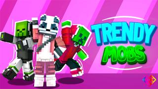 Thumbnail of the Minecraft Bedrock Marketplace product Trendy Mobs created by Rainbow Theory.