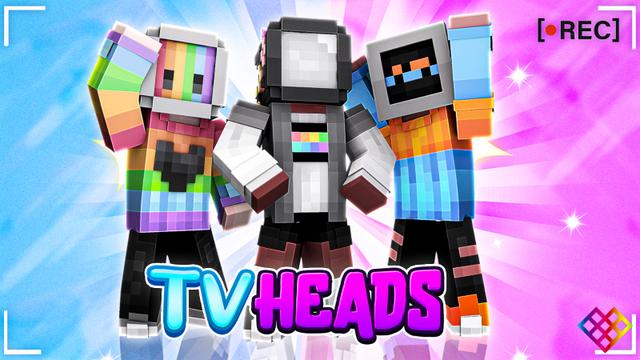 Thumbnail of the Minecraft Bedrock Marketplace product TV Heads created by Rainbow Theory.