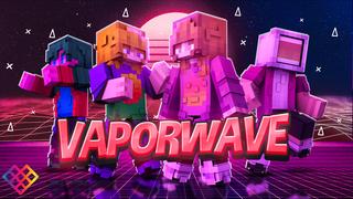 Thumbnail of the Minecraft Bedrock Marketplace product Vaporwave created by Rainbow Theory.