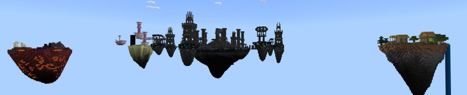 Panorama of the Minecraft Bedrock Marketplace product WardenBlock created by Rainbow Theory.