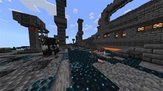 Screenshot of the Minecraft Bedrock Marketplace product WardenBlock created by Rainbow Theory.