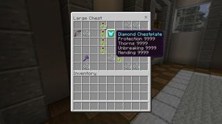 Screenshot of the Minecraft Bedrock Marketplace product Winter Hacker Base created by Rainbow Theory.