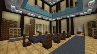 Screenshot of the Minecraft Bedrock Marketplace product Winter Hacker Base created by Rainbow Theory.