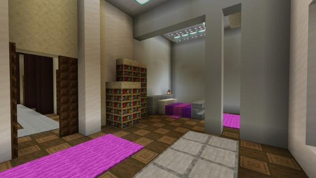 Screenshot of the Minecraft Bedrock Marketplace product Winter Hacker Base created by Rainbow Theory.