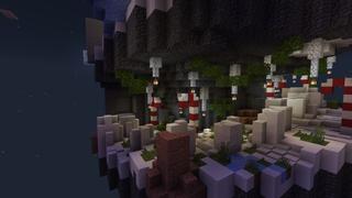 Screenshot of the Minecraft Bedrock Marketplace product Winter Parkour created by Rainbow Theory.