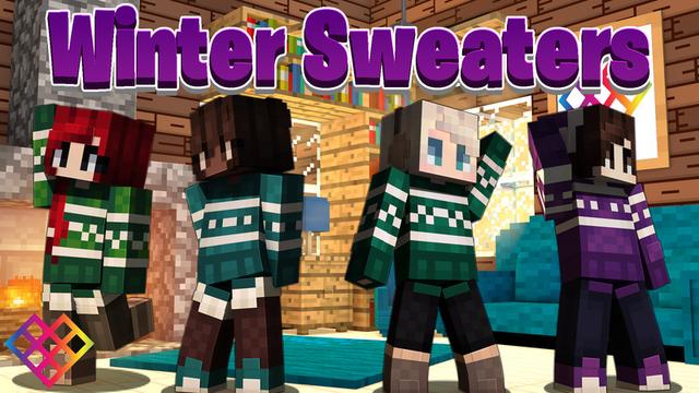 Thumbnail of the Minecraft Bedrock Marketplace product Winter Sweaters created by Rainbow Theory.