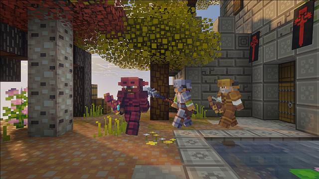 Screenshot of the Minecraft Bedrock Marketplace product BlockPixel created by RainbowPixel.