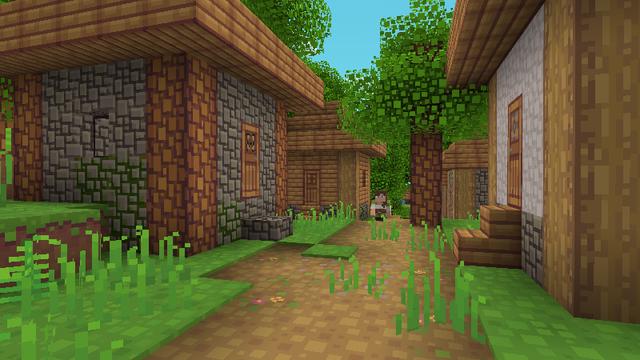 Screenshot of the Minecraft Bedrock Marketplace product BlockPixel created by RainbowPixel.