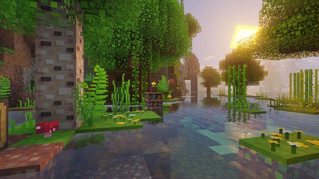 Screenshot of the Minecraft Bedrock Marketplace product BlockPixel created by RainbowPixel.