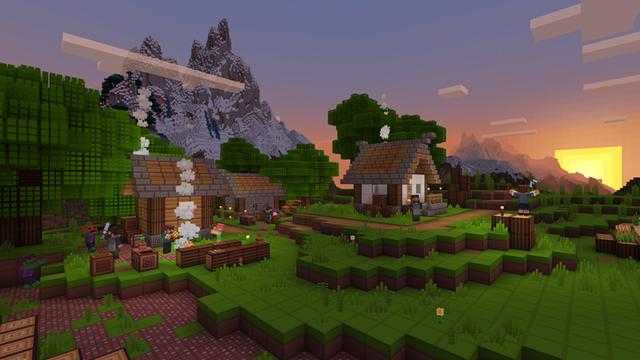 Screenshot of the Minecraft Bedrock Marketplace product GridPixel created by RainbowPixel.