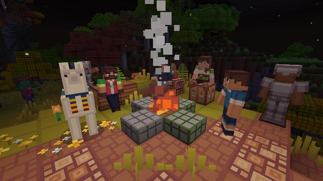 Screenshot of the Minecraft Bedrock Marketplace product GridPixel created by RainbowPixel.