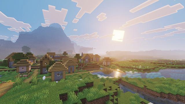 Screenshot of the Minecraft Bedrock Marketplace product Luminora created by RainbowPixel.