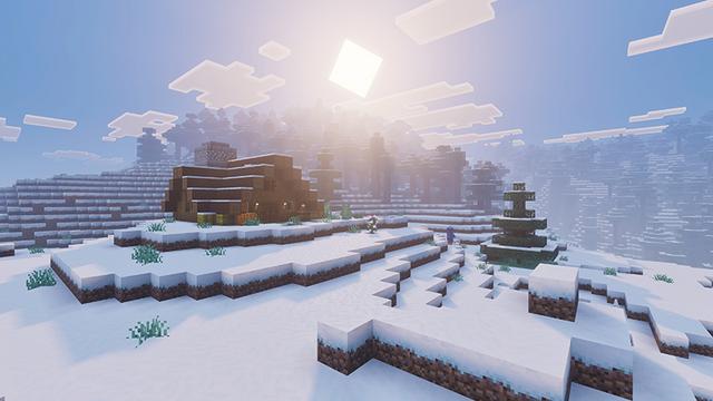 Screenshot of the Minecraft Bedrock Marketplace product Luminora created by RainbowPixel.
