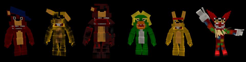 Panorama of the Minecraft Bedrock Marketplace product 5 Nights at Dolls: Nightmares created by RareLoot.