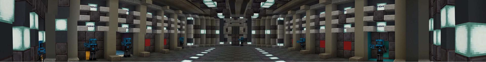 Panorama of the Minecraft Bedrock Marketplace product Adrax created by RareLoot.